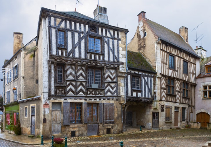 Lunch in a charming village