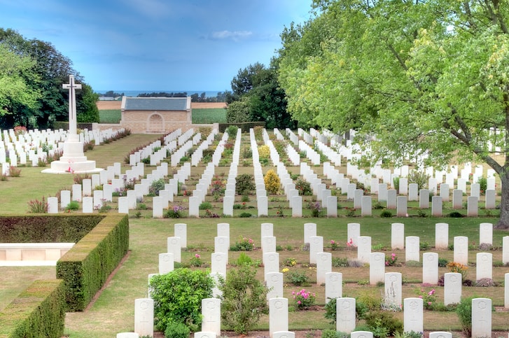 Visit the Canadian Cemetery in Normandy