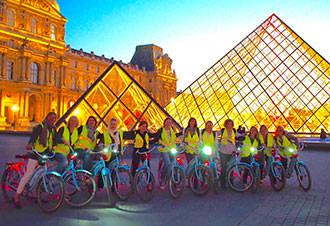 Paris Night Bike + Boat Tour